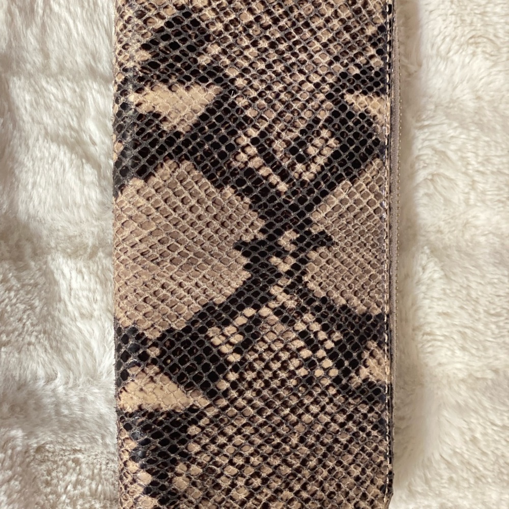 Michael Kors Clutch/Wallet In Python Authentic - image 3